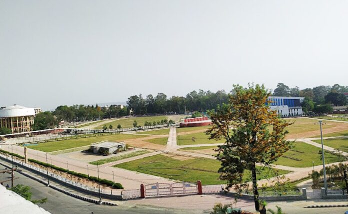 Cycle Track at Parade Ground Starts Deteriorating