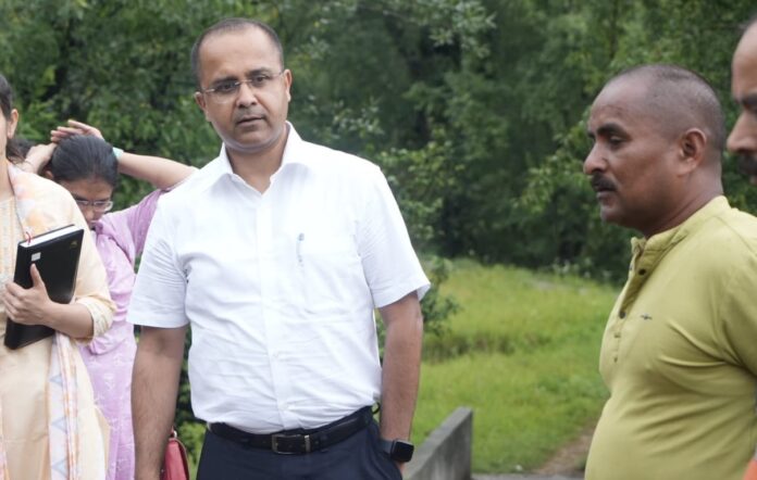 Secretary Shailesh Bagoli Inspects Kaleshwar Mini Industrial Centre