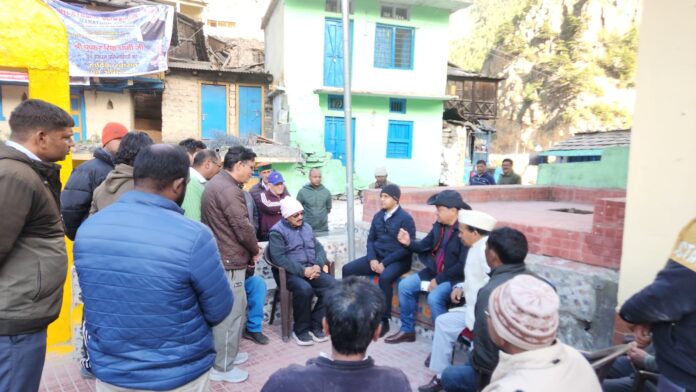 Home Secretary and Rural Development Secretary Visit Malari Village